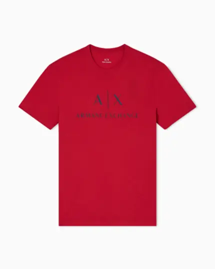 CAMISETA A|X COM LOGO CONTRASTANTE