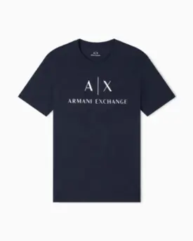 CAMISETA A|X COM LOGO CONTRASTANTE