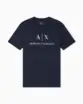 CAMISETA A|X COM LOGO CONTRASTANTE