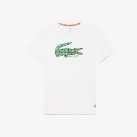 CAMISETA LACOSTE EDICAO ROLAND-GARROS BRANCO M